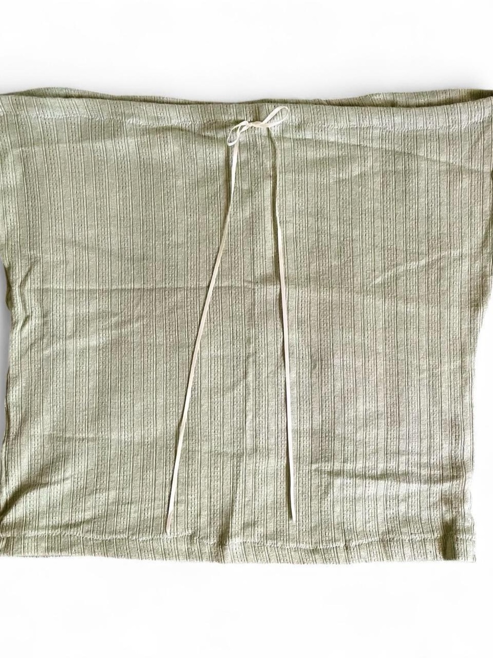 handmade green tube top